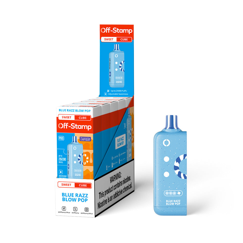 Off-Stamp X-CUBE Sweet Cube 25K Disposable POD Powered By LOST MARY – 25000 Puffs