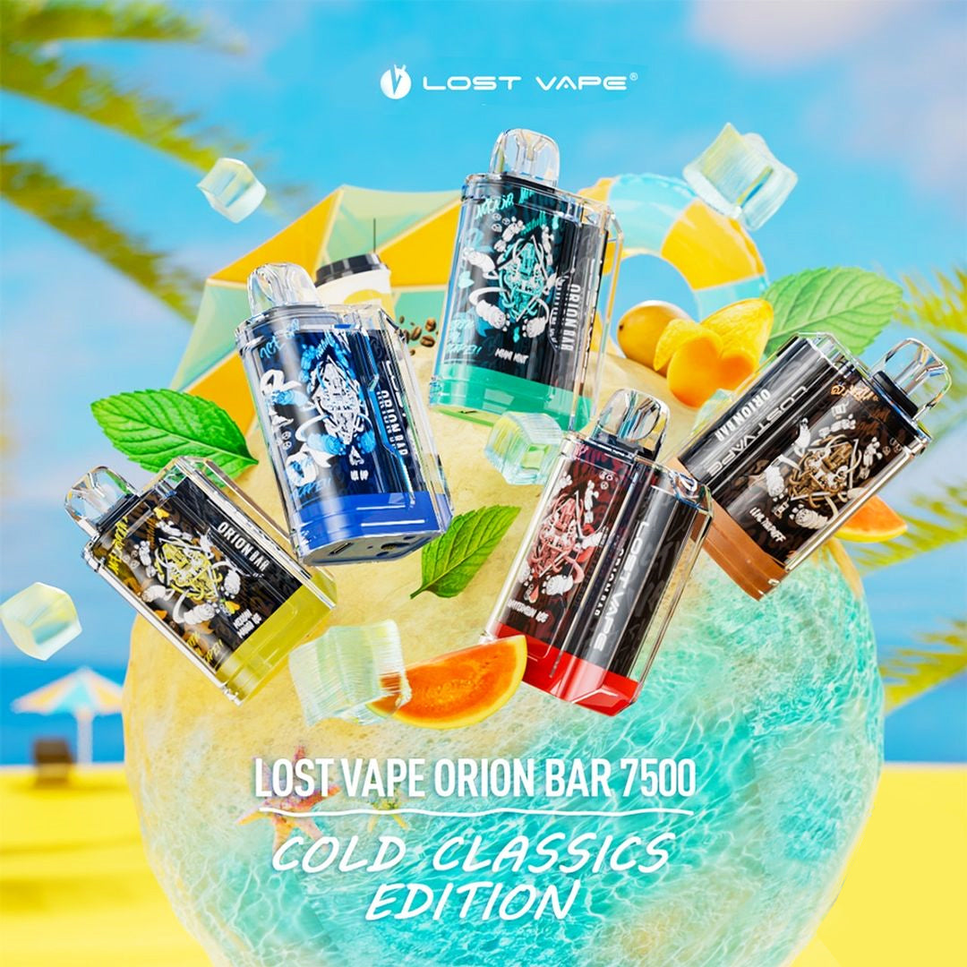 Lost Vape Orion Bar 7500 Disposable Device - "Cold Classics Edition"