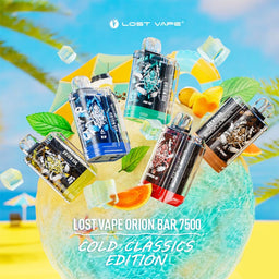 Lost Vape Orion Bar 7500 Disposable Device - "Cold Classics Edition"