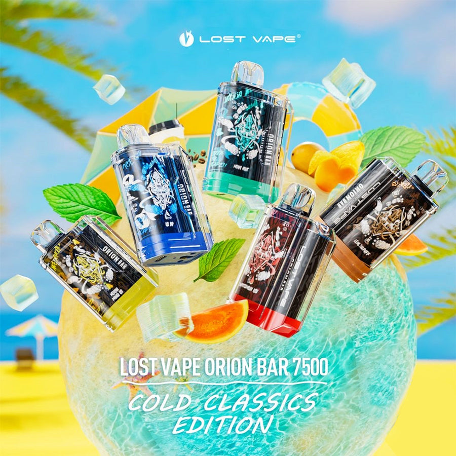 Lost Vape Orion Bar 7500 Disposable Device - "Cold Classics Edition"