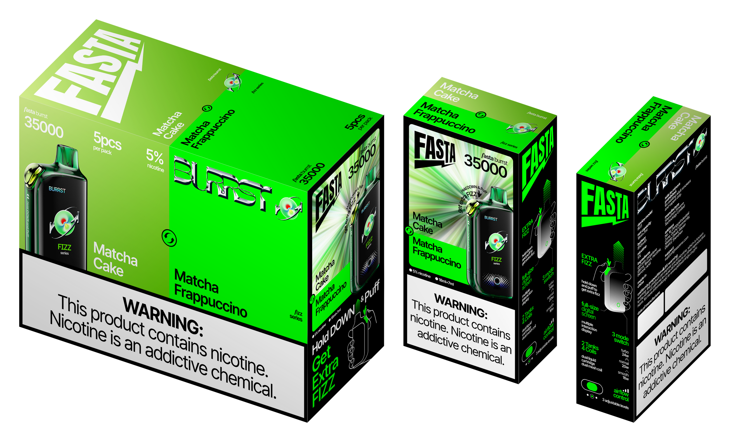 FASTA Burrst 35000 Disposable Device – 35000 Puffs