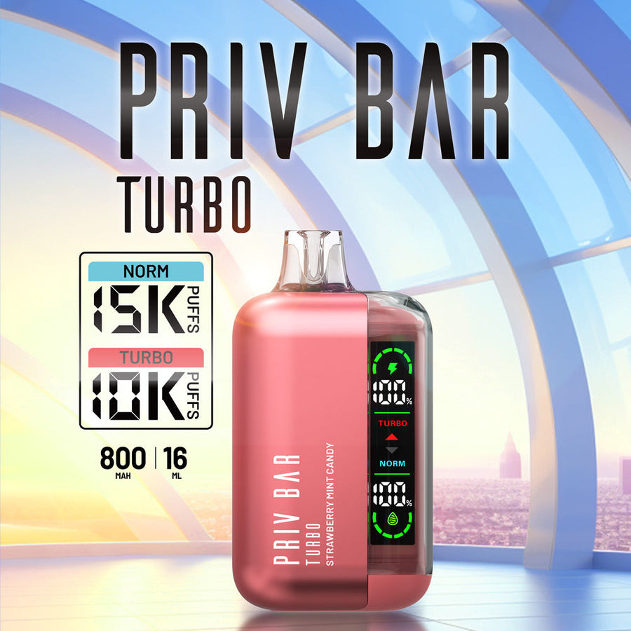 Priv Bar Turbo Rechargeable Disposable Device
