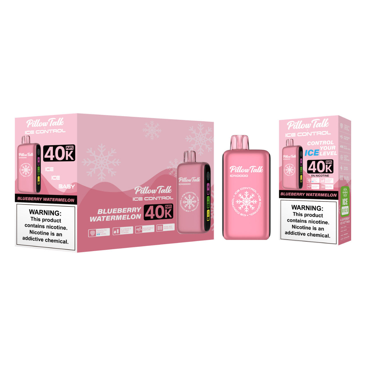 Pillow Talk Ice Control IC40000 Disposable - 40000 Puffs