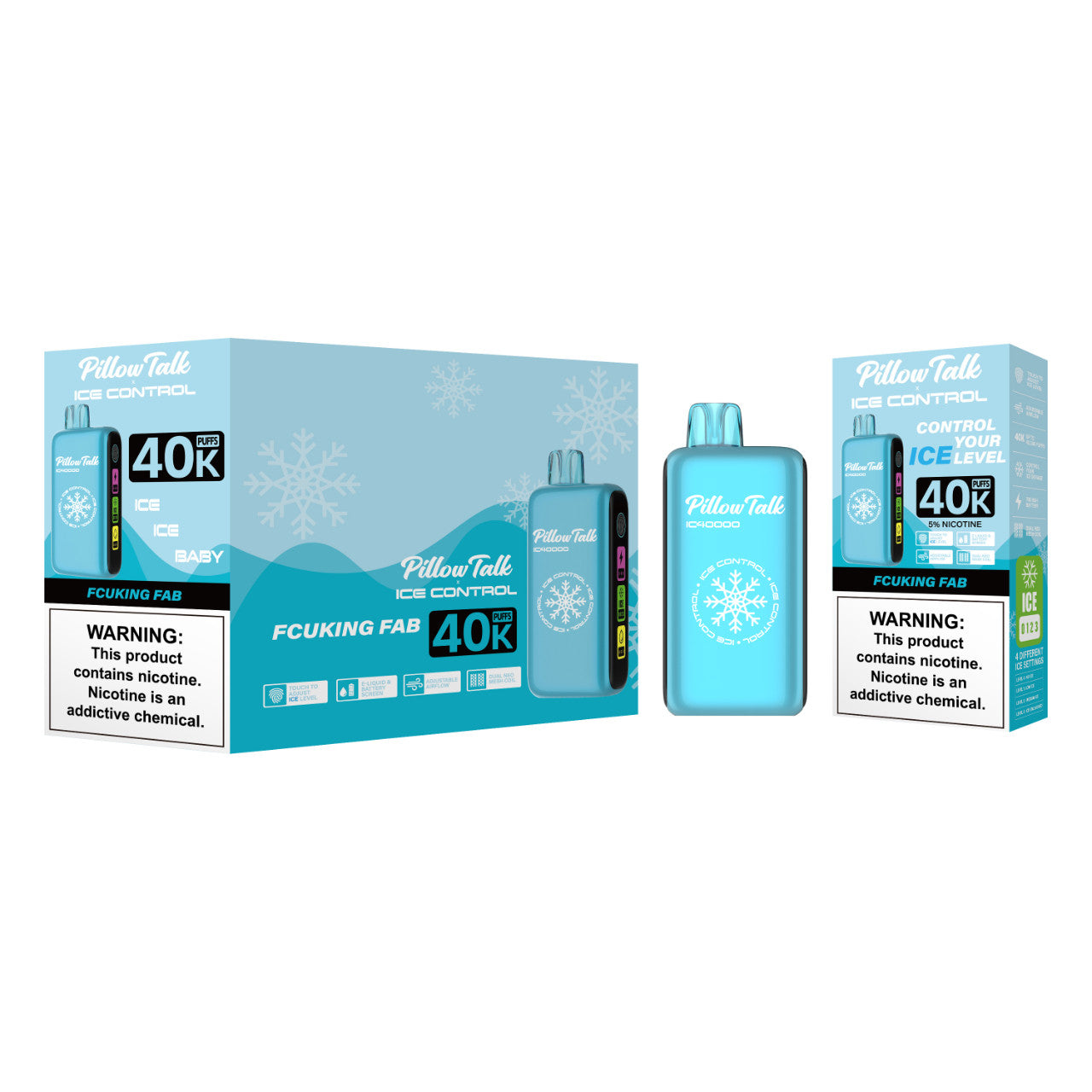 Pillow Talk Ice Control IC40000 Disposable - 40000 Puffs