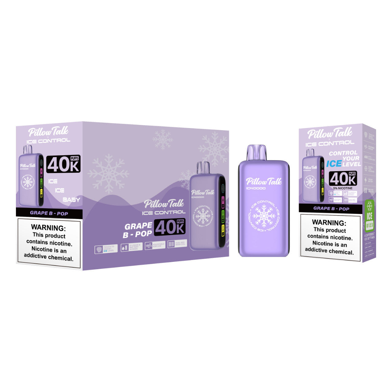 Pillow Talk Ice Control IC40000 Disposable - 40000 Puffs