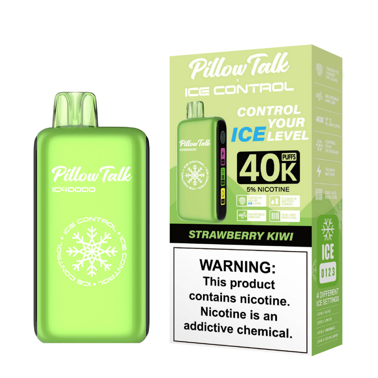 Pillow Talk Ice Control IC40000 Disposable - 40000 Puffs