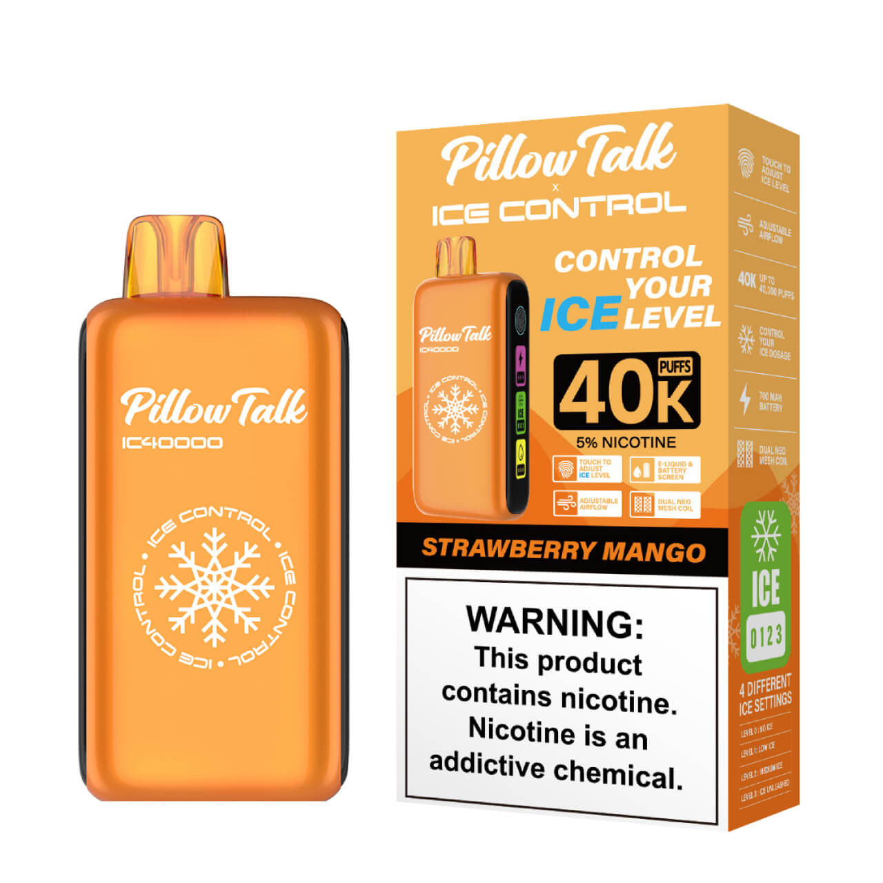 Pillow Talk Ice Control IC40000 Disposable - 40000 Puffs