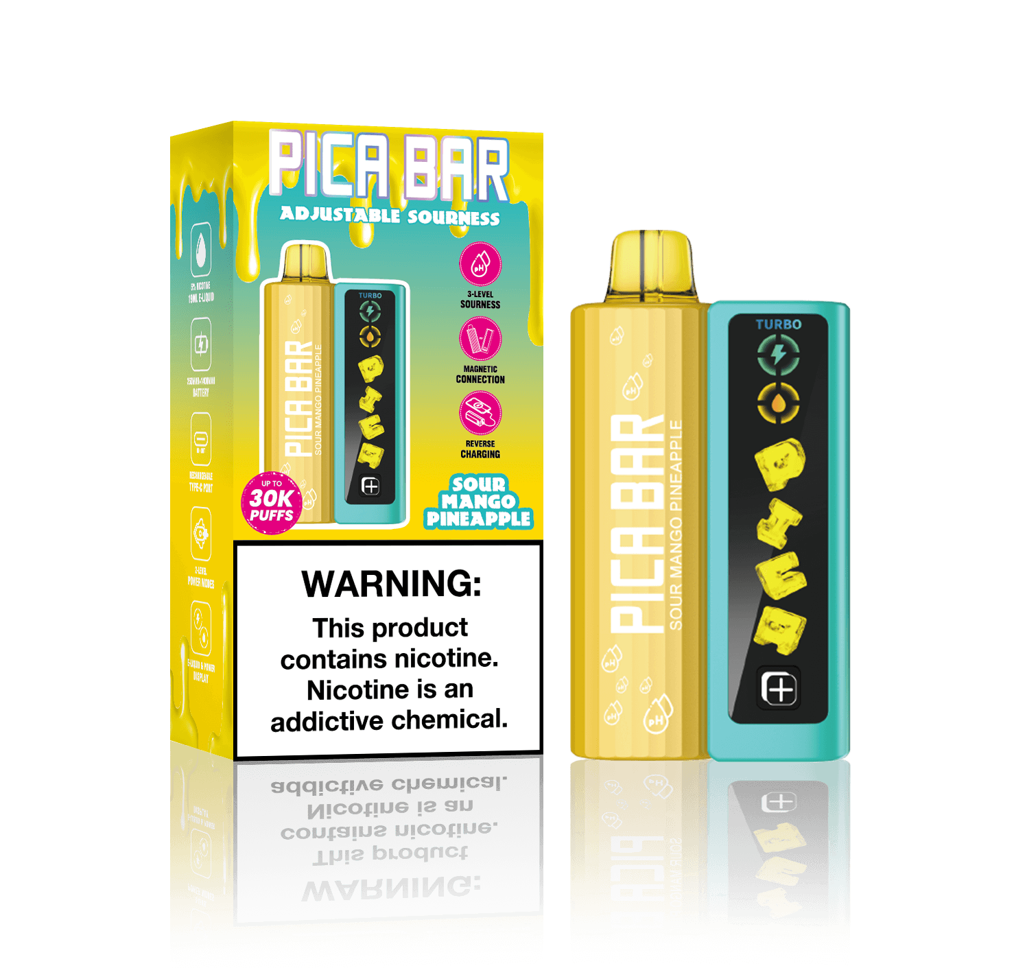 PICA BAR "TUNING" 30K DISPOSABLE KIT - 30000 PUFFS
