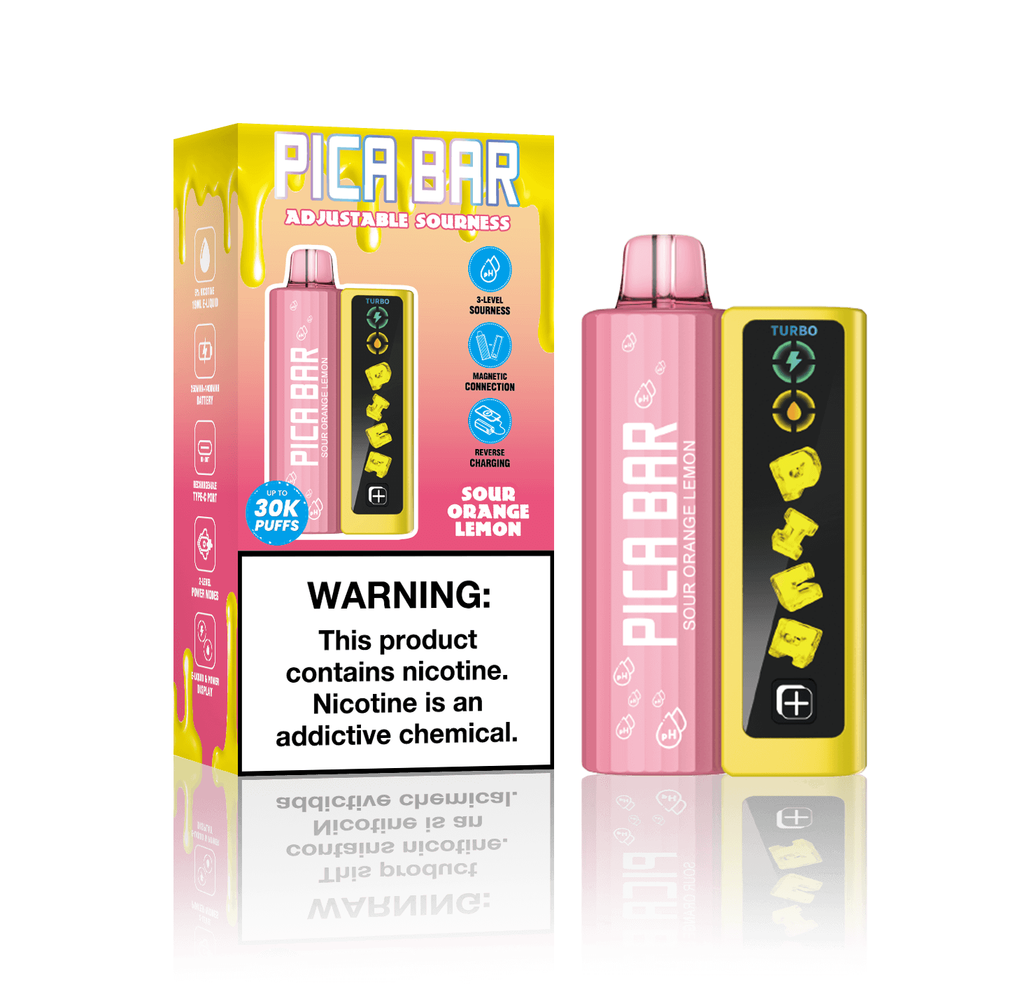 PICA BAR "TUNING" 30K DISPOSABLE KIT - 30000 PUFFS