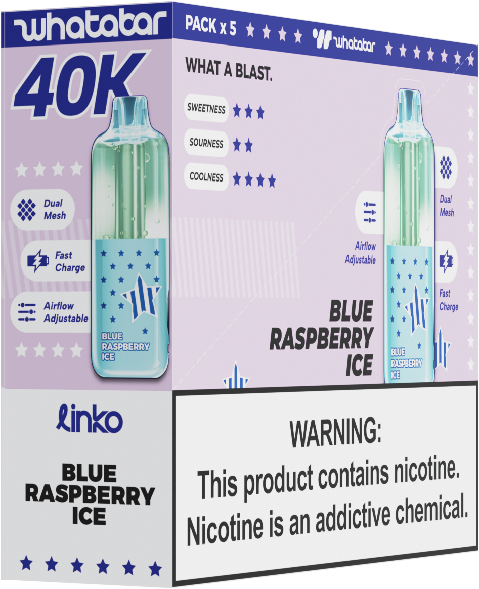 Whatabar Linko 40K Puff Disposable Device - 40,000 Puffs