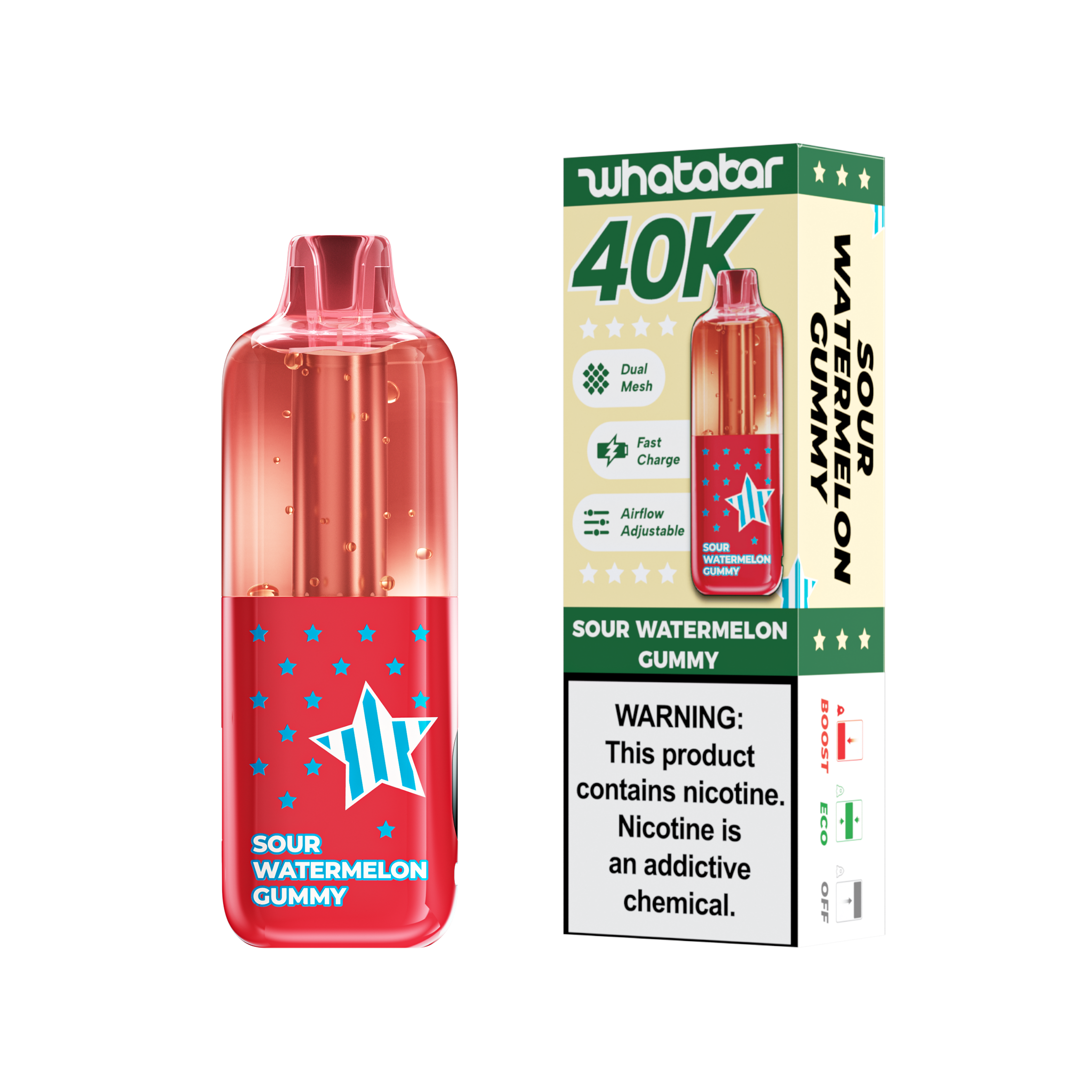 Whatabar Linko 40K Puff Disposable Device - 40,000 Puffs