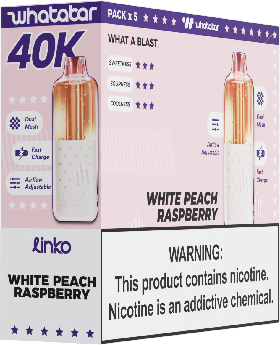 Whatabar Linko 40K Puff Disposable Device - 40,000 Puffs
